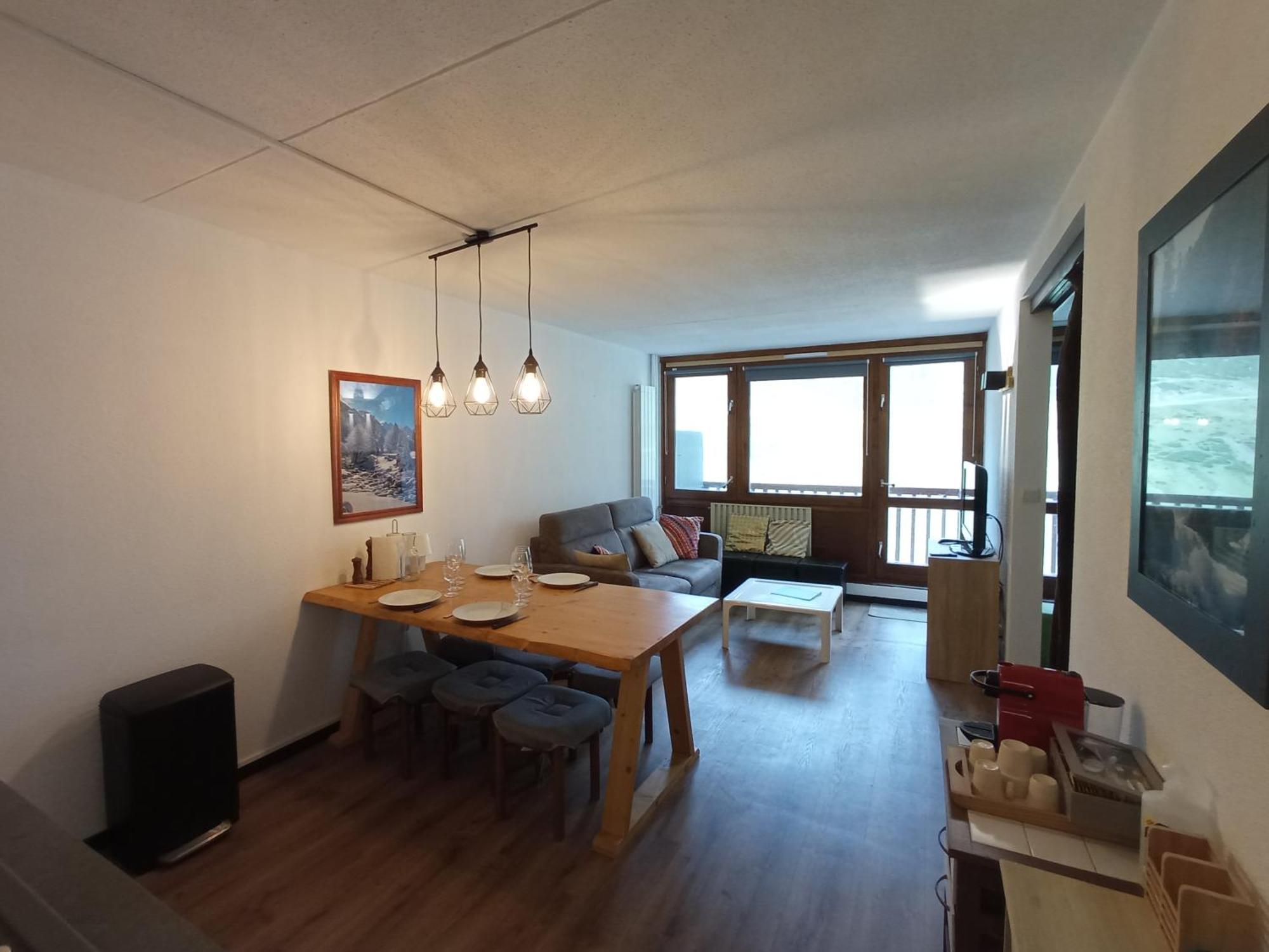Superbe Appartement Vue Panoramique Pied Des Pistes La Mongie Exterior foto